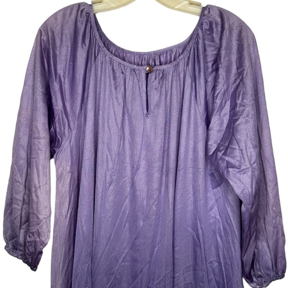 Vintage JC Penny Nylon Pullover Robe - Picture 2 of 5